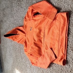 Boys orange Puma hoodie